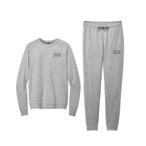 Sigma Sigma Sigma Fleece Jogger Set