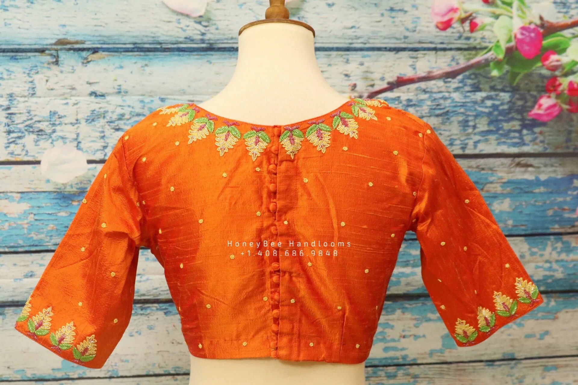 Silk saree Blouse |Zardhosi Work Blouse | saree stitched Blouse | Bollywood Blouse| Maggam Work Blouse | ZARI Blouse | HoneyBee Handlooms