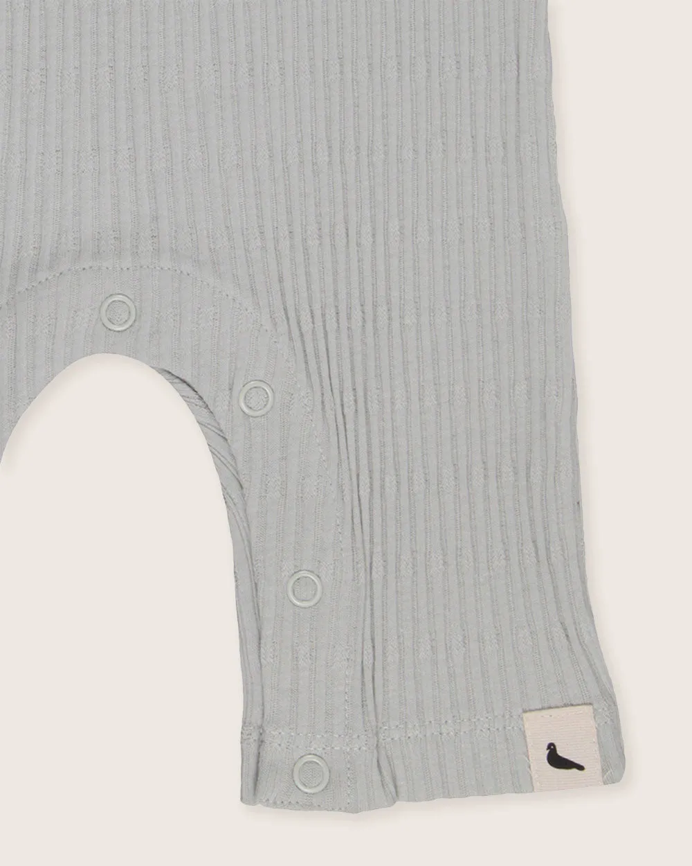 Sky Textured Baby Romper