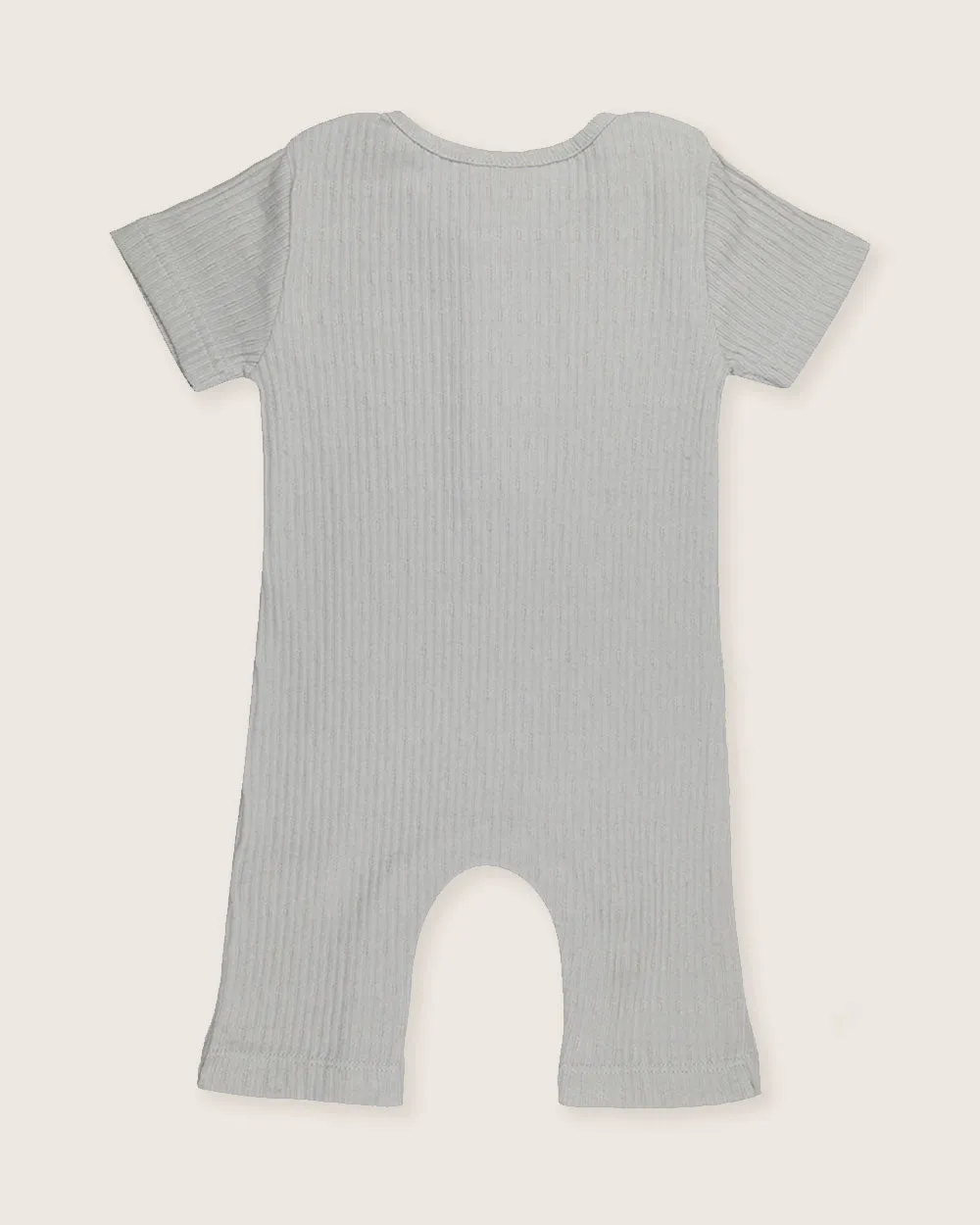 Sky Textured Baby Romper