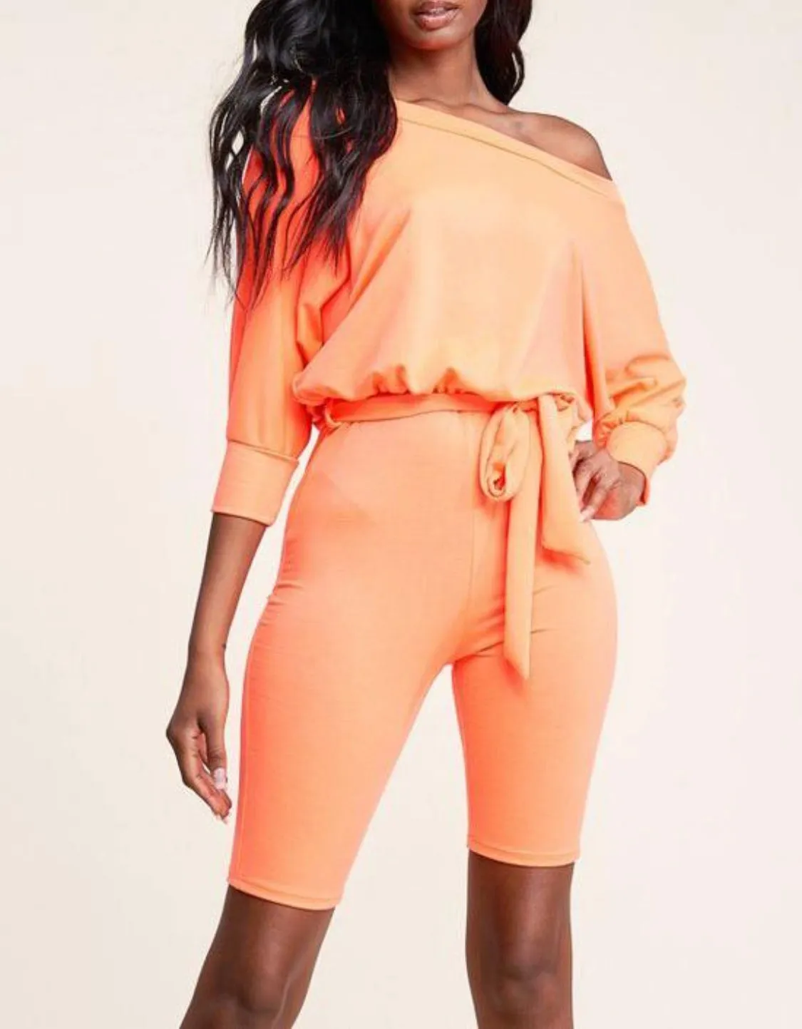 Solid Belt Romper 💥SIZE SMALLS LEFT IN STOCK ‼️