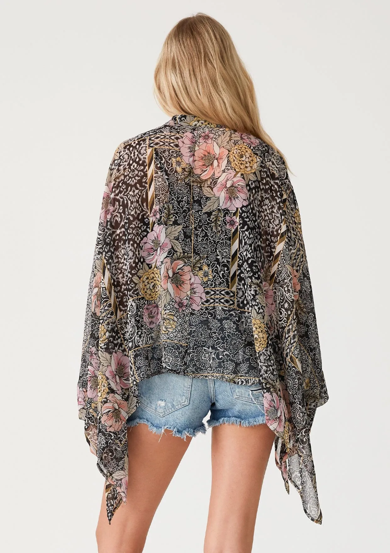 Sonoma Patchwork Print Blouse