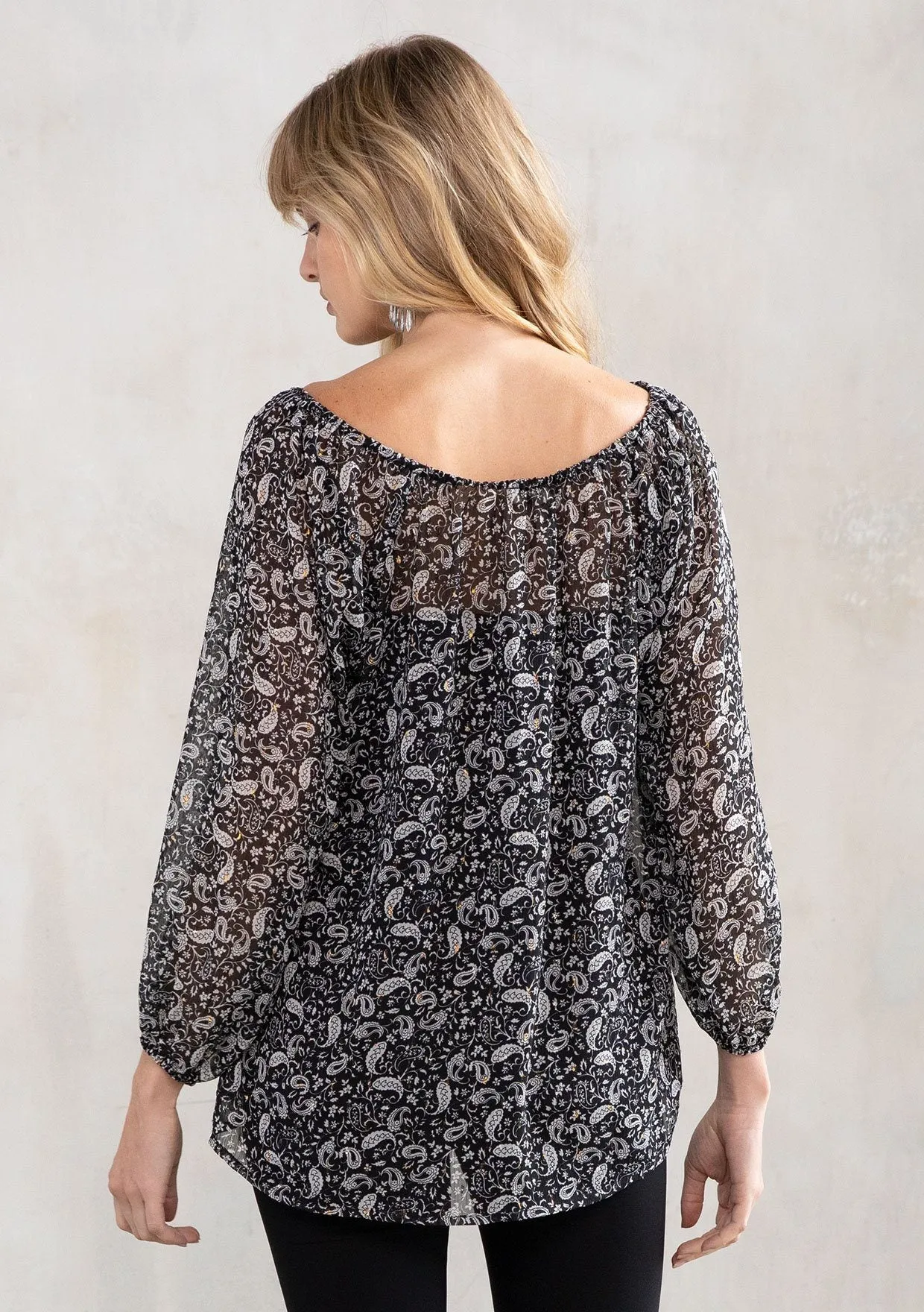 Stardust Drawstring Blouse