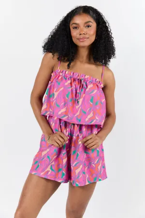 Summer Fling Multi Printed Romper