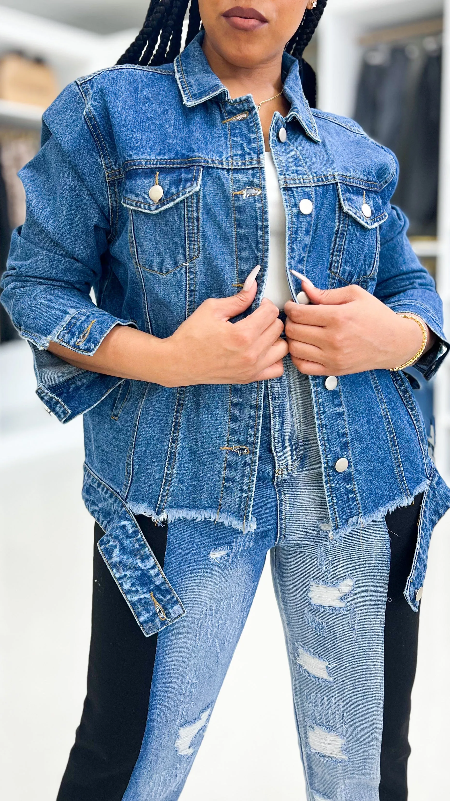 Tear It Up Denim Jacket