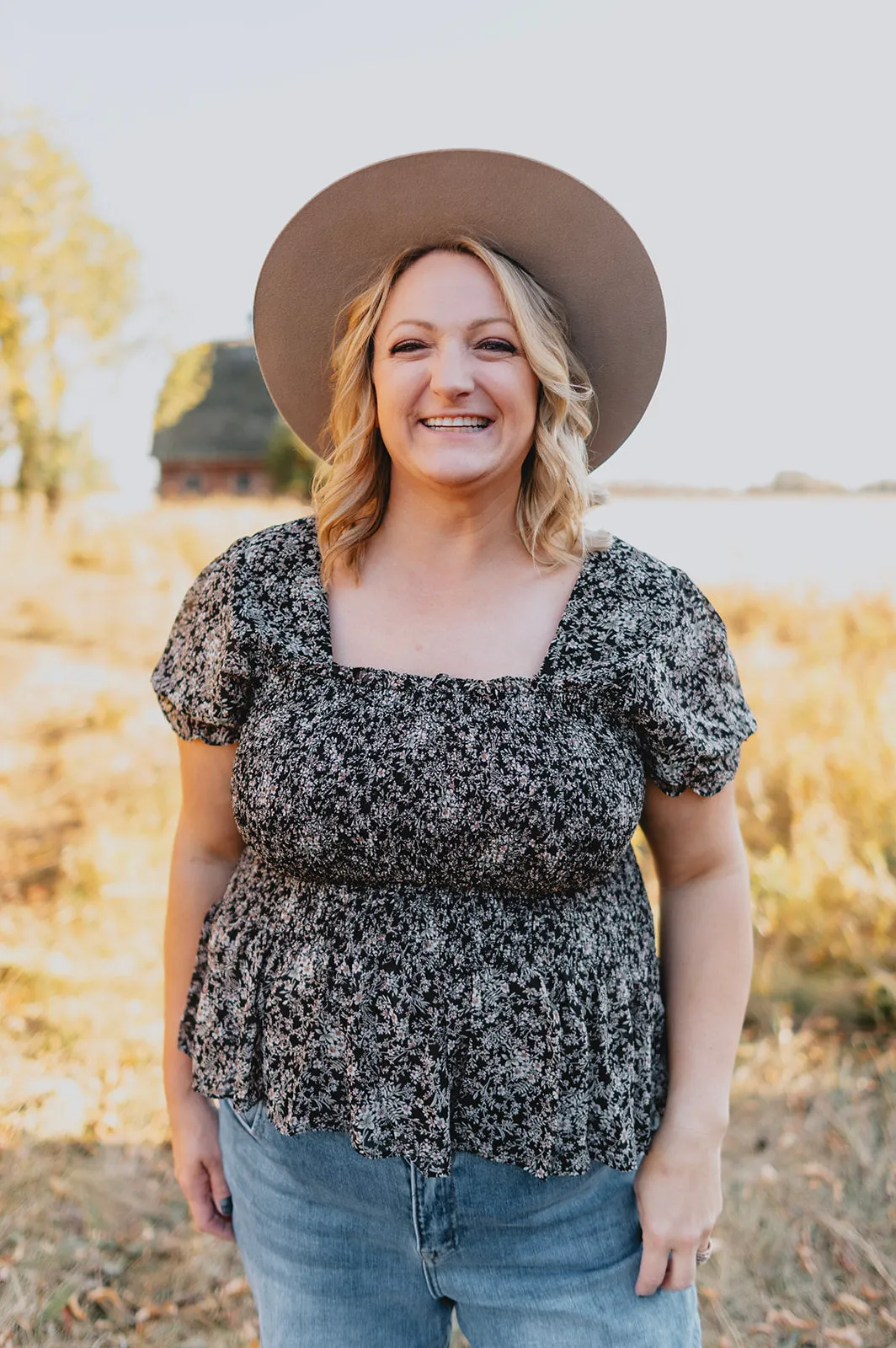 The Allie Blouse - PLUS
