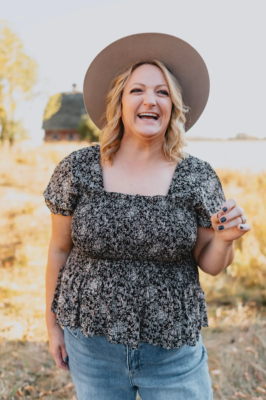 The Allie Blouse - PLUS