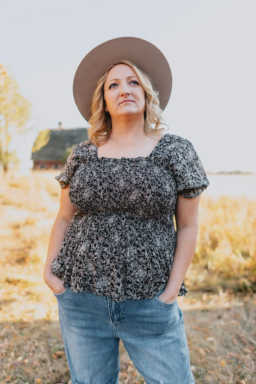 The Allie Blouse - PLUS