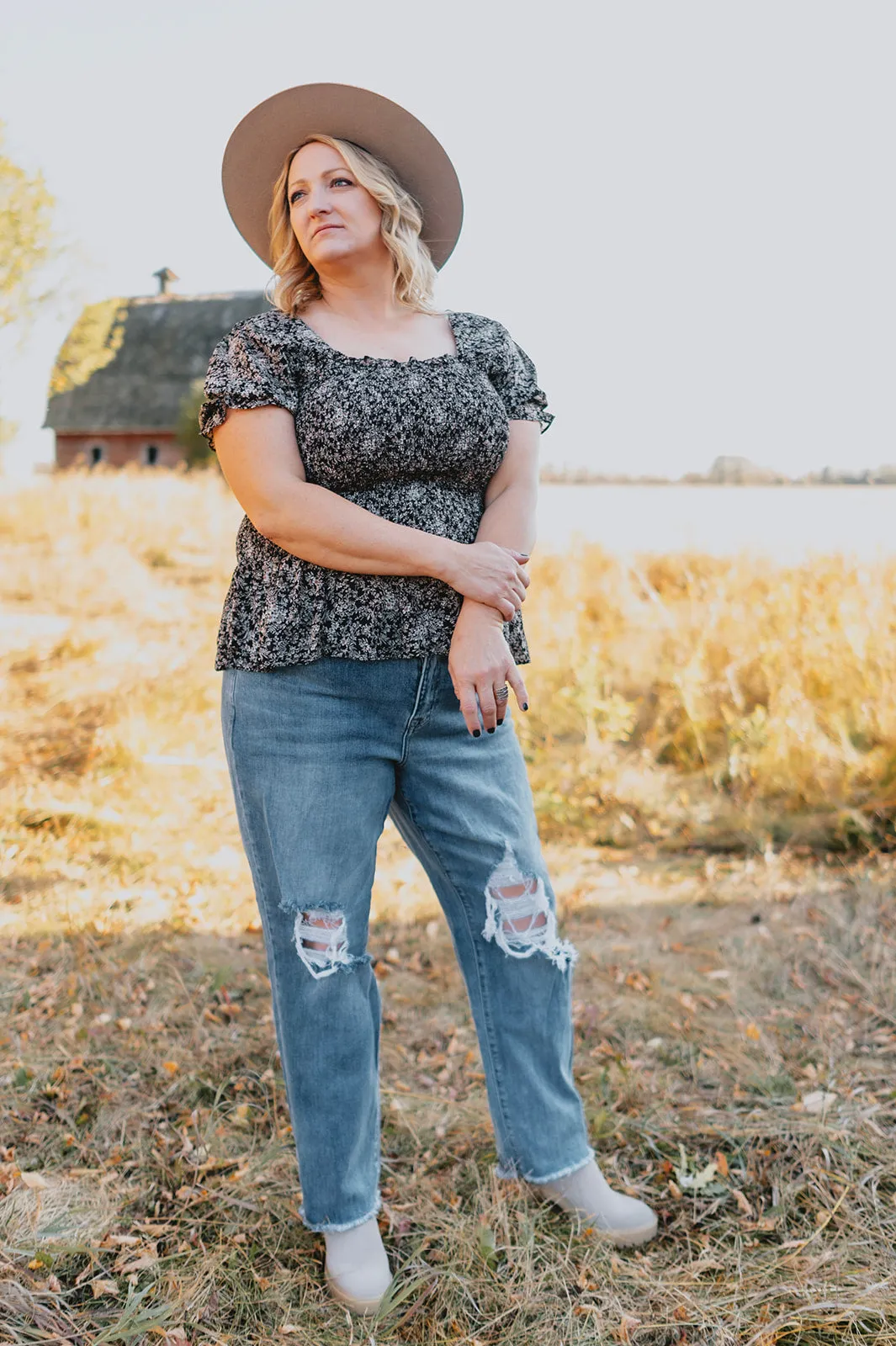 The Allie Blouse - PLUS