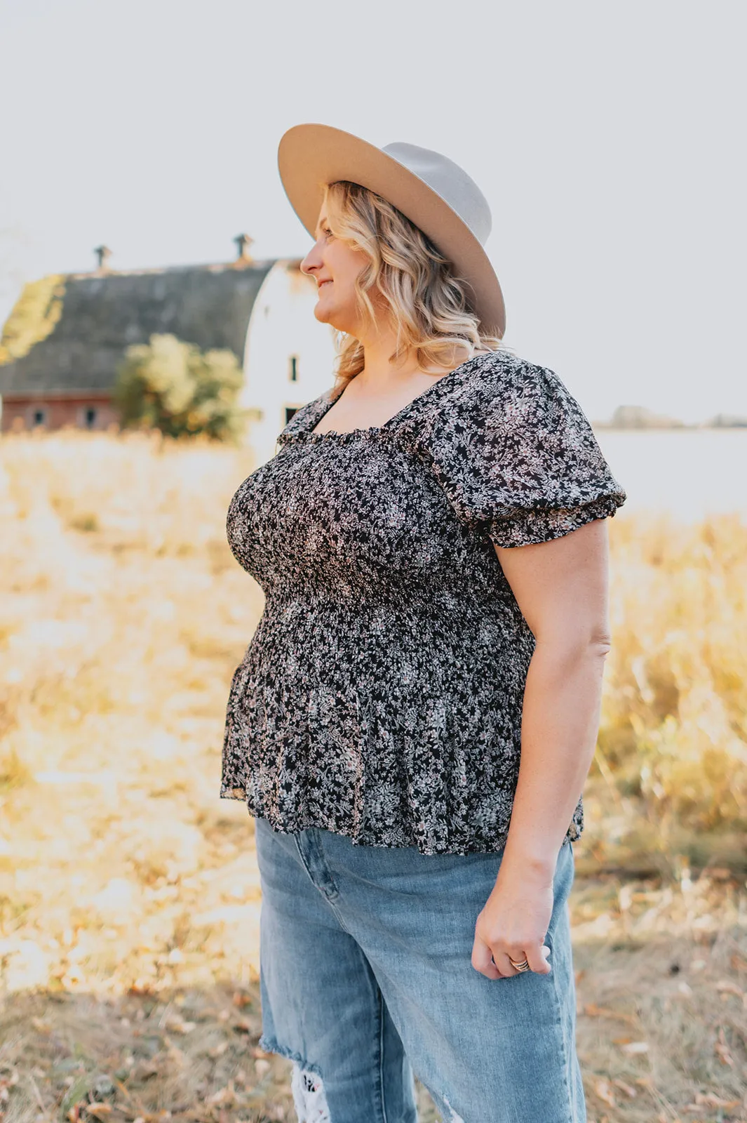 The Allie Blouse - PLUS