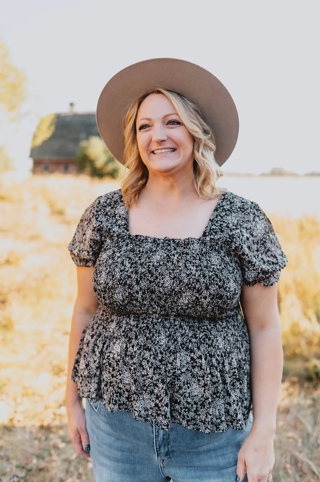 The Allie Blouse - PLUS