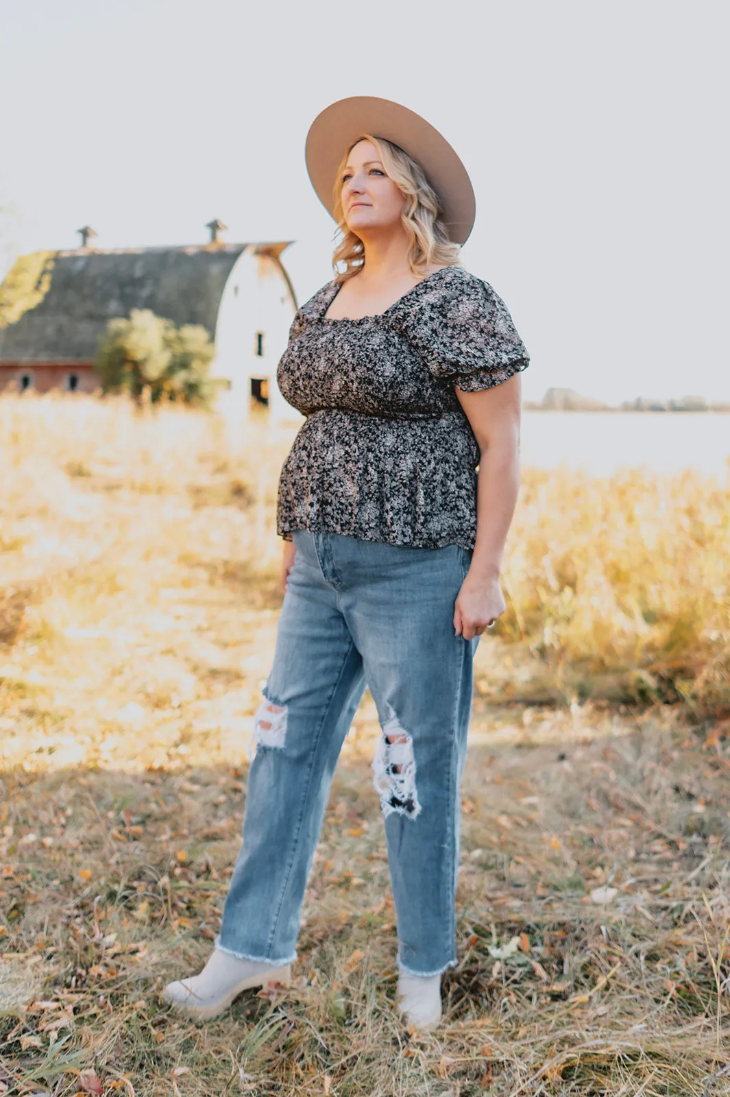The Allie Blouse - PLUS