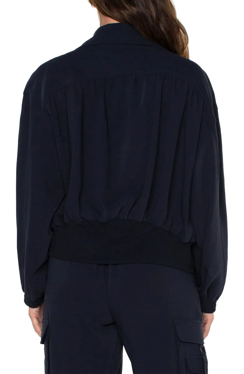The Cecilia Zip Up Dolman Jacket
