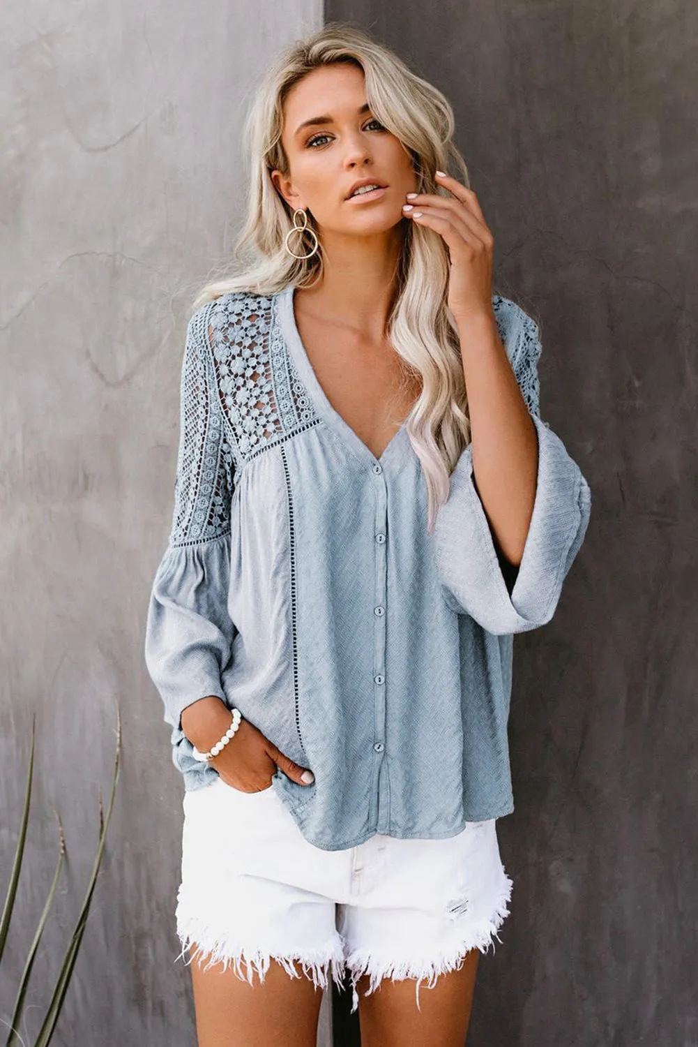 The Du Jour Crochet Blouse