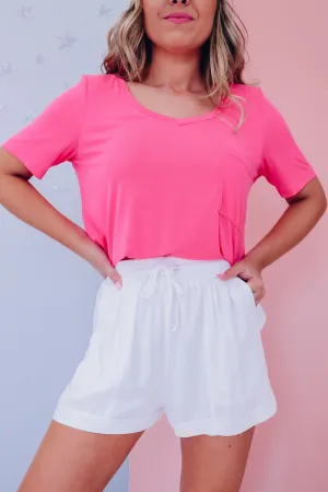 The Hamptons Shorts - White