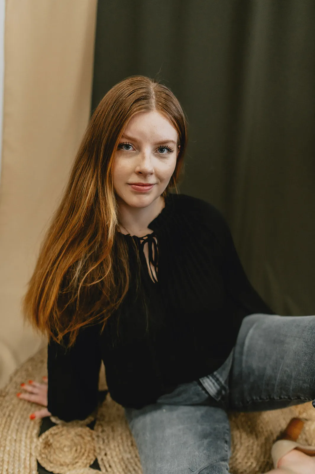 The Karen Pleated Blouse - PLUS