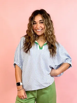The Layla Top - Blue