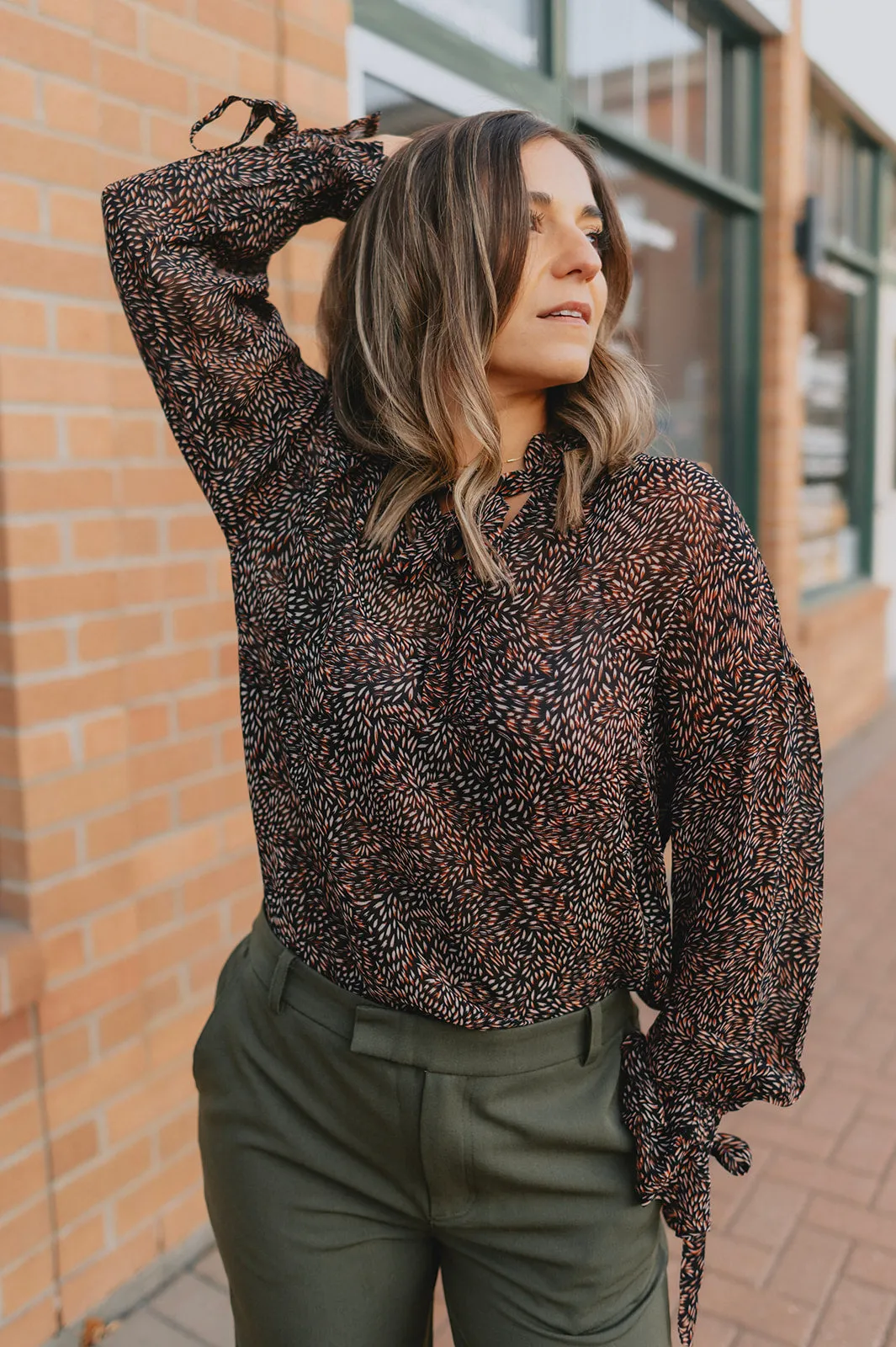 The Penla Blouse - Black