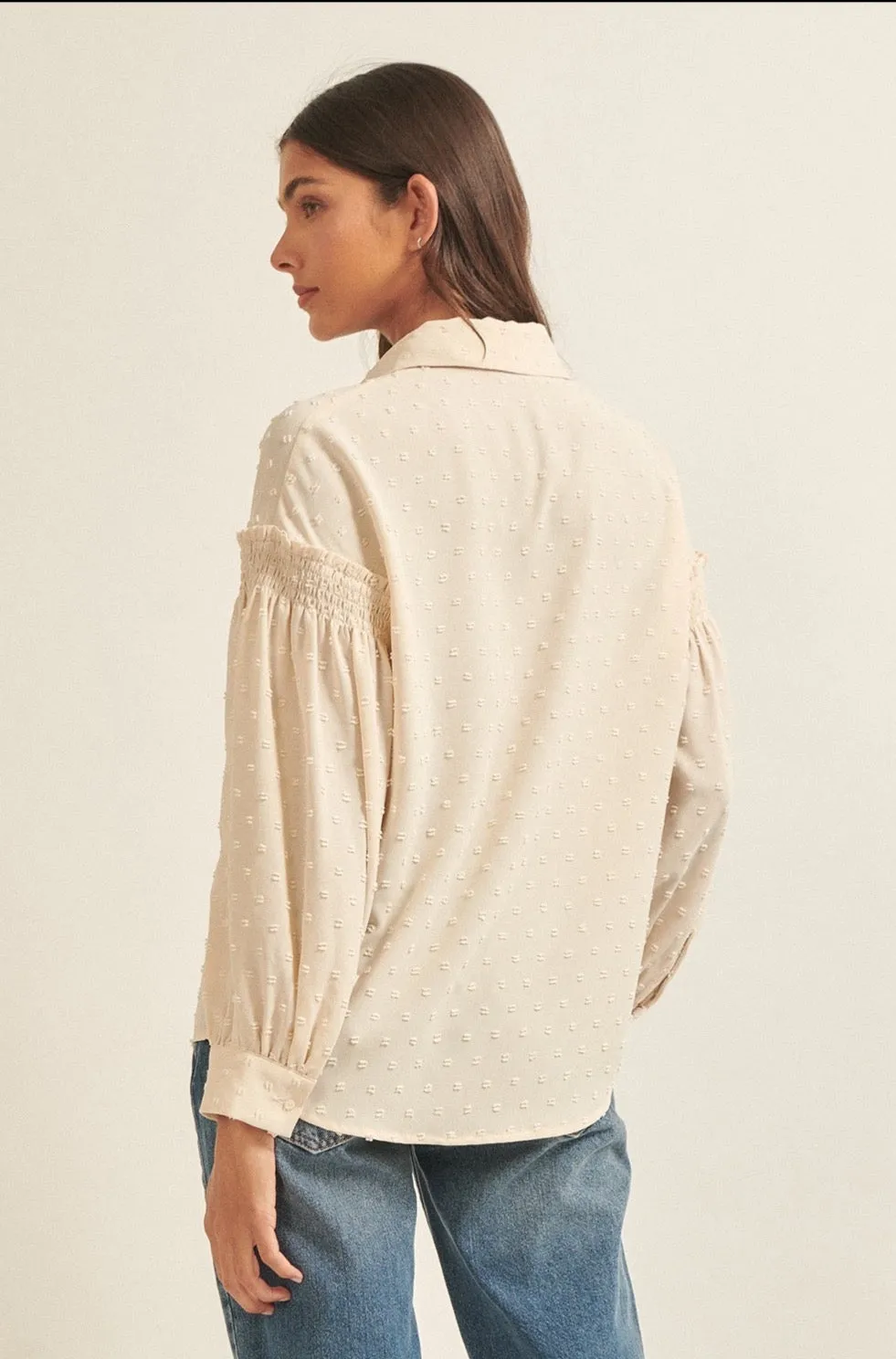 The Presley Blouse - Ivory