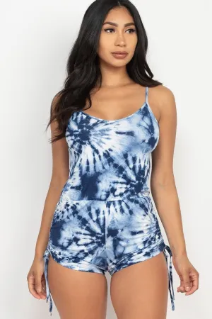 Tie-dye Printed Romper