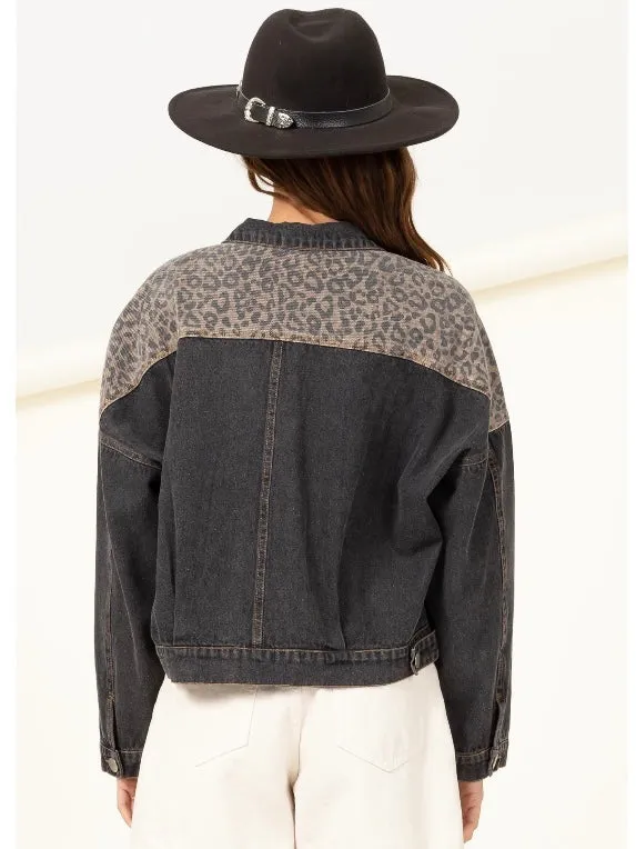 Untamed Heart Jacket: Charcoal Mix