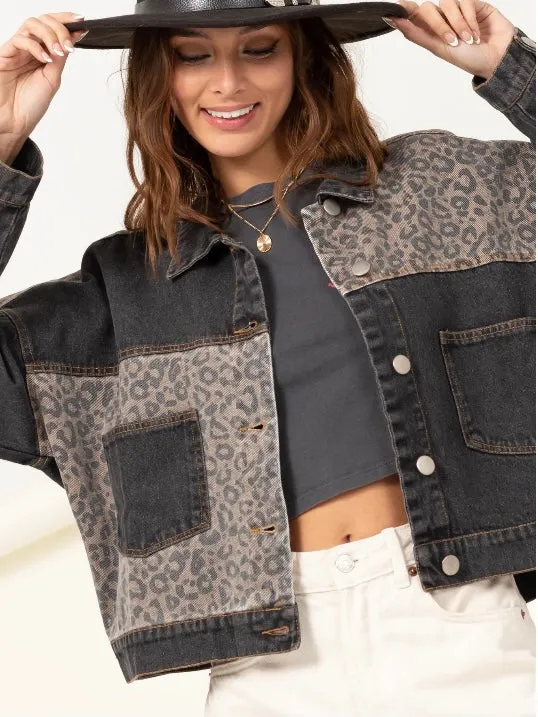 Untamed Heart Jacket: Charcoal Mix