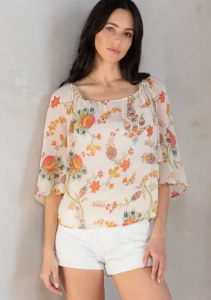 Verbena Chiffon Top