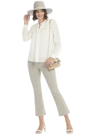 Voluminous L/S Cravat (Off White)