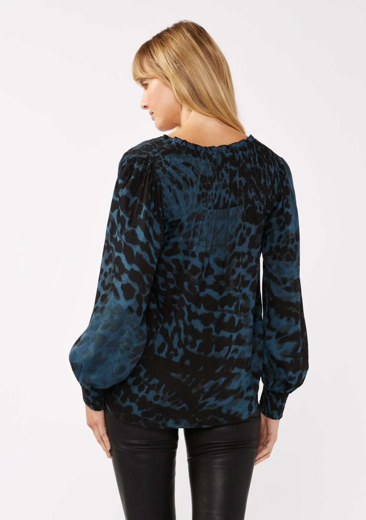 Wild and Free Smocked Blouse