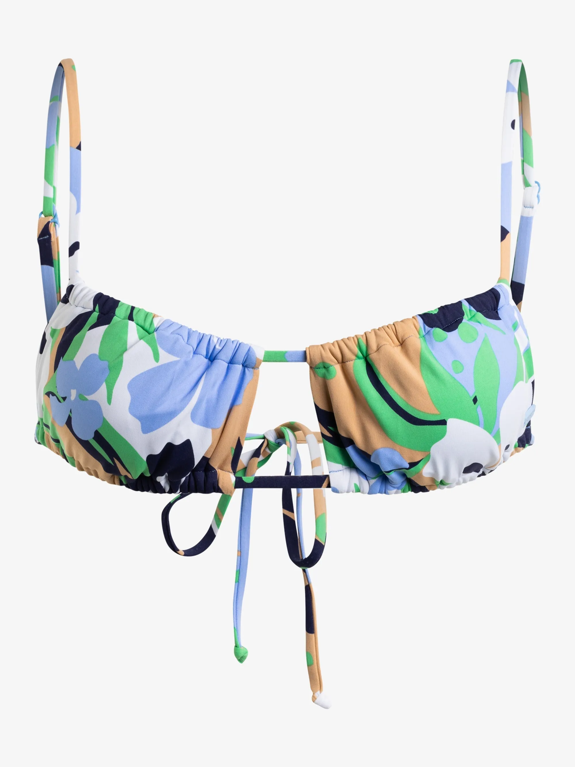 Womens Printed Beach Classics Bralette Bikini Top