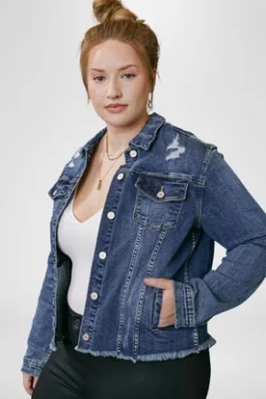 Zoey Denim Jacket Curvy